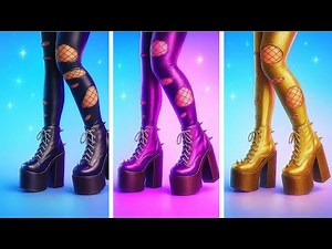 How to Become a K-Pop Idol 🌟🎤 Makeover & Glow-Up Hacks!