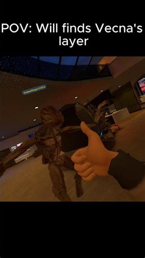 Will finds Vecna's layer #vr #funny #strangerthings