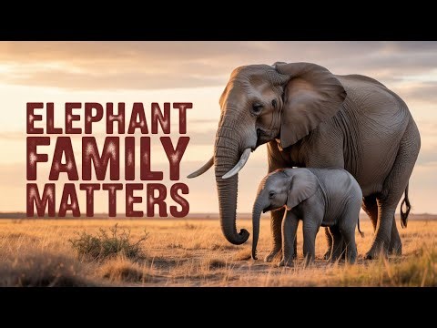 Inside the Secret World of Elephant Families: Heartwarming Bonds in the Wild