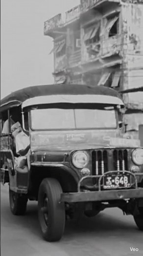 🇵🇭 The Birth of an Icon: The First Jeepney on Philippine Roads
