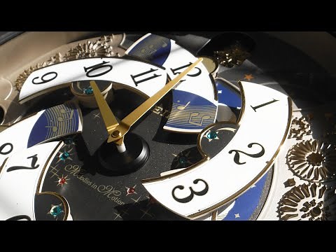 Seiko Melodies in Motion QXM385N Musical Clock
