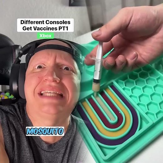 Consoles get flu shot PT1 #funny #comedy #relatable #gamer #humor #skit