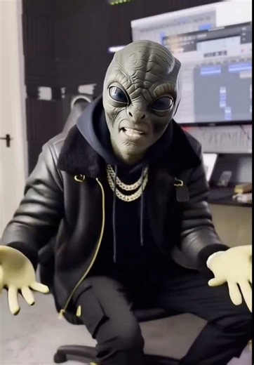 Introducing my new alias @Aylist The Alien go give him a follow 👽 #alien #ufo #aliendance #fyp