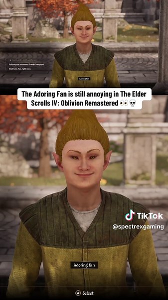 Oblivion Remastered: The Adoring Fan's Annoyance