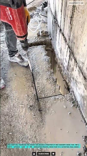 Powerful Concrete Chisel Tool | Demolish Concrete Faster and More Efficiently #innovationtools