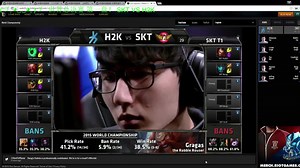 LOL世界总决赛 H2K VS SKT