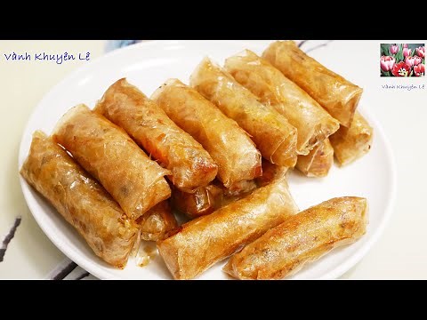Tipps and Tricks - How to make CHA GIO - Authentic Vietnamese Spring Rolls - NEM RAN by Vanh Khuyen