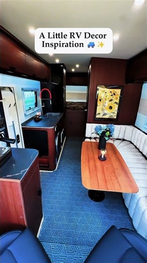 Luxury Modern RV Interior | Custom Cushion | Decor Inspiration | Uscushion
