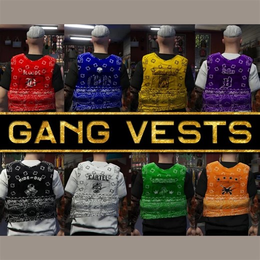 Fivem Gang Clothing Pack | Male and Female Outfits | Branded and Unbranded Styles | Fully Optimized High Quality | Ready for Fivem Servers - Etsy UK