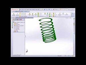 SolidWorks Tutorial Sketch Spring