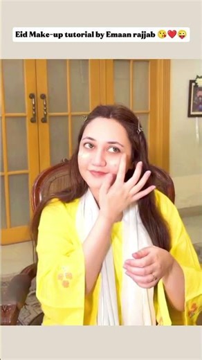 Eman makeup tutorial on Eid day....😘