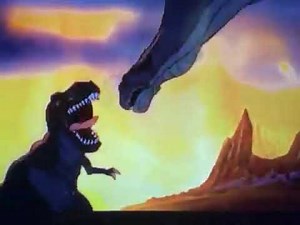 Sharptooth Vs Littlefoot’s Mom And Earthquake Scene