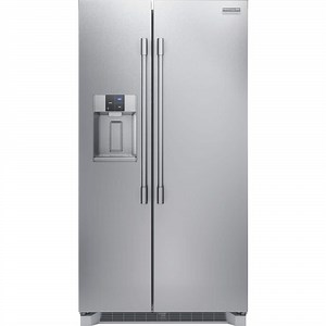 Reviews for Frigidaire Professional 36 in. 22.3 cu. ft. Counter Depth Side-by-Side Refrigerator in Smudge-Proof Stainless Steel | Pg 1 - The Home Depot