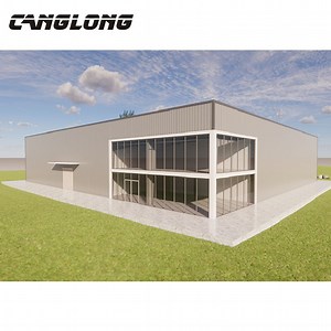 [Hot Item] Prefabricated Industrial Steel Structure Metal Pre Fab Storage Building