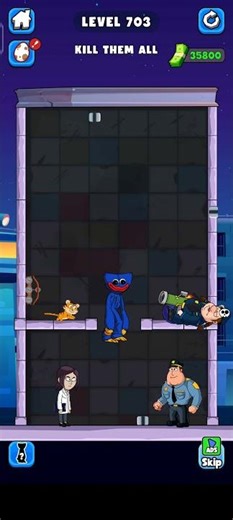 Huggee Wuggee Game 😨 Level 703 #shorts #trending #huggeewuggee #game #viralshort #shortsfeed