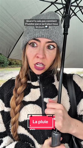 Non mais cette pluie, on sait plus comment se saper 😭😭😭 c’est comment par chez vous ? #humour #pourtoi #foryou