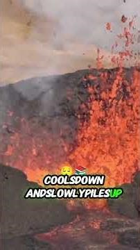 Interesting Facts on How lava was made.#ytshorts #volcanoscience