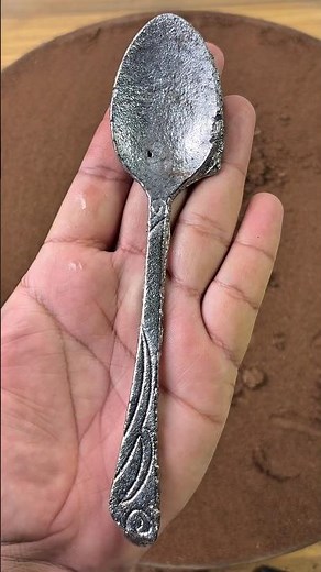 I Made a Solid Silver Spoon Using Sand Casting! 🥄🔥