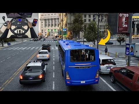 Bus Bound - New Realistic Bus Simulator 2025 | Steering Wheel Gameplay