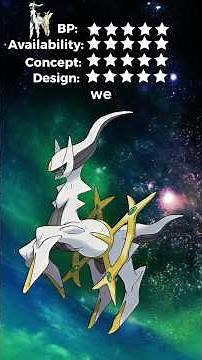 Is ARCEUS the BEST POKEMON Objectively? (kinda) RATE EM' ALL! Ep #493 #Arceus #rateemall #pokemon