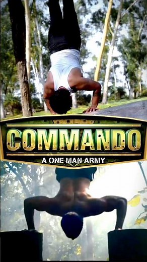 Recreate Commando movie trailer, Vidyut Jammwal #vidyutjammwal #commando #trailer #shorts