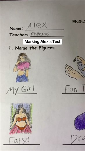 Marking Alex’s Test ASMR