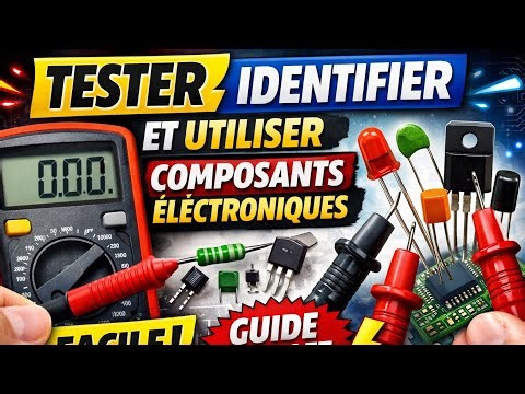 TESTER LES COMPOSANTS ÉLECTRONIQUES AVEC LE MULTIMÈTRE NUMÉRIQUE ?