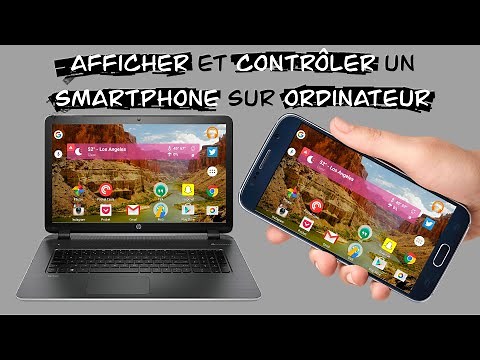 Afficher et contrôler un smartphone sur ordinateur