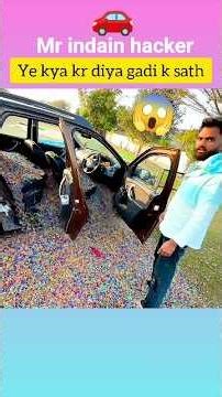 Car Ke Andar 20 Million Orbeez Balls 😱🔥#mrindiahacker #shorts