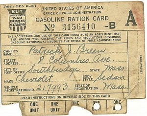 How gas rationing worked during World War II | The Online Automotive Marketplace | Hemmings, The World's Largest Collector Car Marketplace