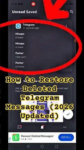 How to Recover Deleted Messages in Telegram