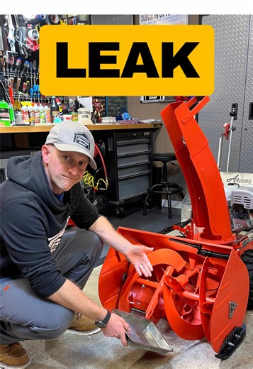 Fixing Oil Leaks in Your Snowblower Gearbox