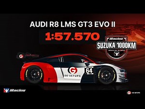 iRacing | Audi R8 LMS GT3 EVO II - Suzuka 1000 - Special Event - | Hotlap