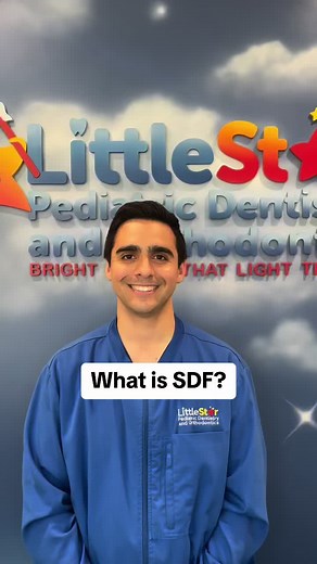 What is silver diamine fluoride (SDF) and what are the indications for its use? ——————————————— #littlestardentistry #littlestarpediatricdentistry #littlestarpediatricdentistryandorthodontics #lspd #pediatricdentistry #pediatricdentist #dentistry #dentist #dental #pediatric #pedodontist #orthodontics #orthodontist #ortho #braces #smile #straightteeth #perfectsmile #sandiegopediatricdentistry #sandiegoorthodontics #carmelvalleypediatricdentistry #carmelvalleyorthodontics #sandiego #carmelvalley #