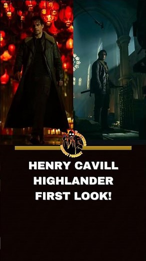 IMMORTAL REVEAL! Henry Cavill Shares First Look at Sword-Wielding Connor MacLeod!