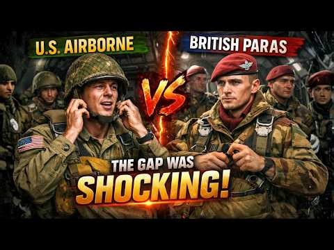 US Airborne vs British Paras in Combat Jump Prep — The Gap Was SHOCKING