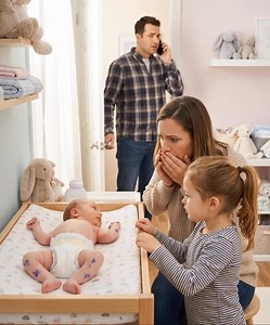 Quand ma fille a crié : « Maman… il y a un problème », mon cœur s'est emballé. Je me suis précipitée à l'intérieur, un sourire aux lèvres qui s'est effacé dès que j'ai vu les marques. Mon mari a pâli, sa voix à peine audible : « Appelle les secours. Tout de suite. » 🚨 Ce samedi devait être calme. Normal. Sûr. Ma sœur Heather nous avait demandé de garder son nouveau-né quelques heures. Le petit Emery n'avait que six semaines – si petit, si fragile, à peine plus qu'un petit paquet de vie. Heather