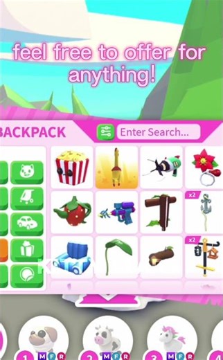 adopt me inventory tour!