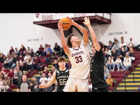 Game Highlights | Colgate Men's Basketball vs Loyola | 2.21.26