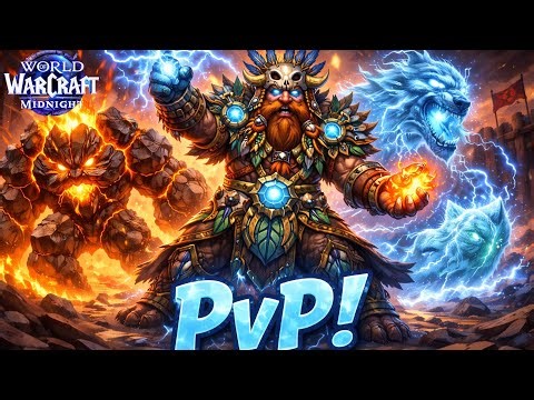 UNSTOPPABLE PvP Gameplay With Elemental Shaman | World of Warcraft: Midnight | WoW PvP