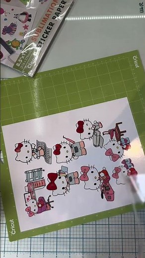 Sublimate Stickers with an Easy Press