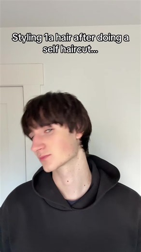 Styling 1a hair after haircut #hair #haircut #layers #looks #basedpartner @BASED