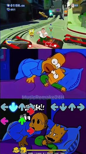 FNF Simpsons Mod Animation | FNF Mods | Friday Night Funkin Game