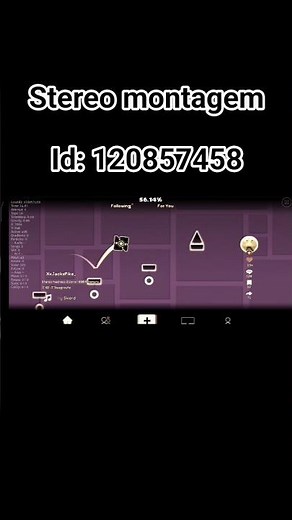 stereo montagem in gd #phonk #edit #geometrydash #gd #viral #fyp #yes :)