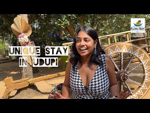 Kudru Nest Resort Udupi | Island Village | Backwaters | Jelly Fish | Resort tour | Travel vlog |