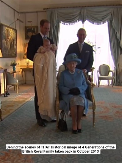 4 Generations of the British Royal Family at #PrinceGeorge 's Christening in 2013 #shorts