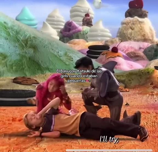 La personalidad de Bakugou y Sharkboy en el anime