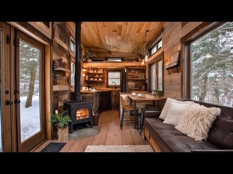 Winterizing Your Tiny Farmhouse: Cozy Solutions for Cold-Climate Living 4K