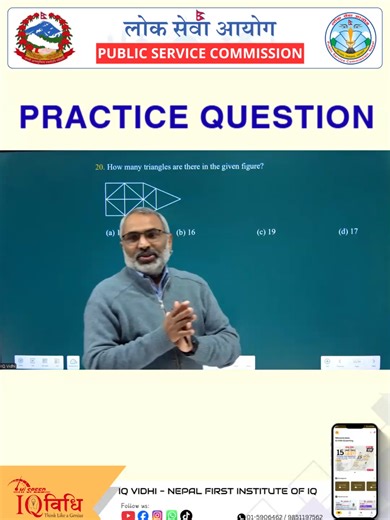 Figure Counting: Best IQ Questions and Solutions