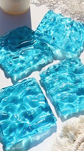 6.3K views · 195 reactions | 朗Be glad to finish and reveal these resin water ripple coasters, which realistically depict a vivid aqua-blue surface in the sun. The main steps and resin supplies are listed in the video; how do you like it? Feel free to leave a comment 冀to let us know. #letsresin #resinsupplies #resincoaster #resindiy #resincoasters #resinartideas #waterripples #epoxyresincoasters #coasterdecor #resincrafts #cozydecor | Let's Resin | Facebook